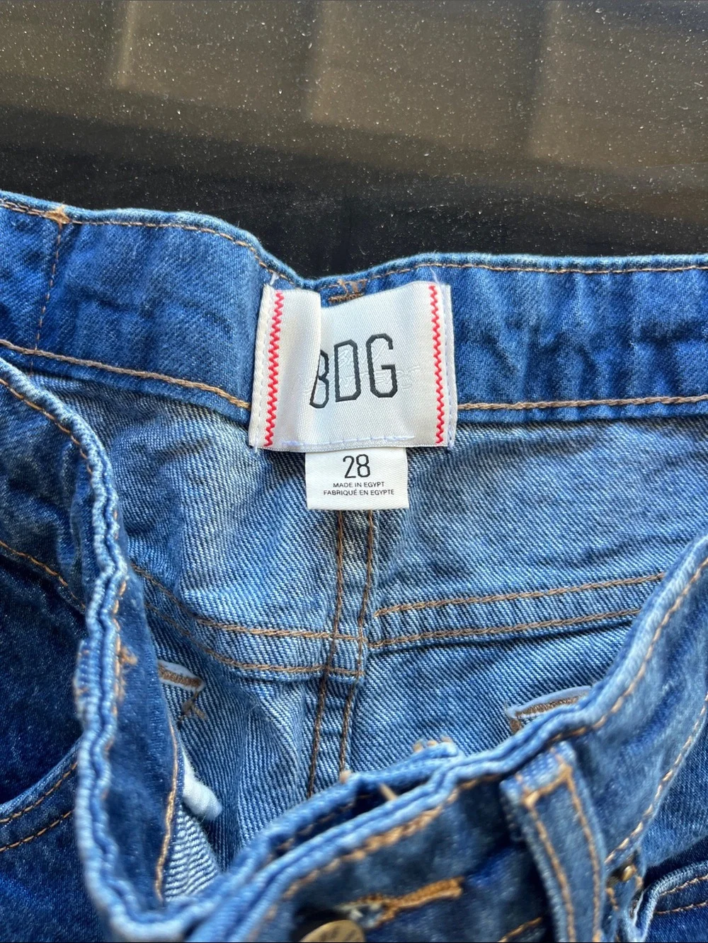 BDG Tori Mid Rise Cutoff Jort